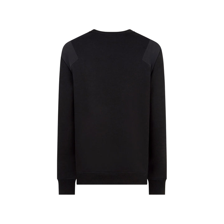 Nylon Patch Crew Zwart