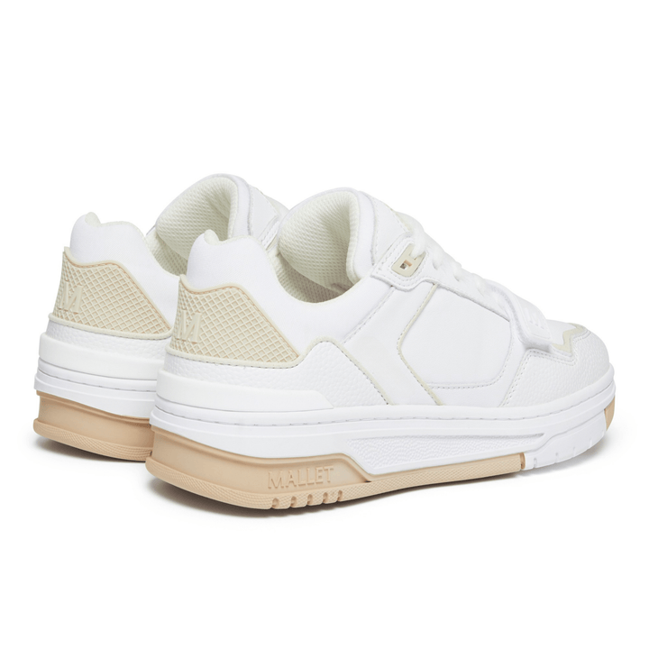 Carlton Strap White Beige Womens