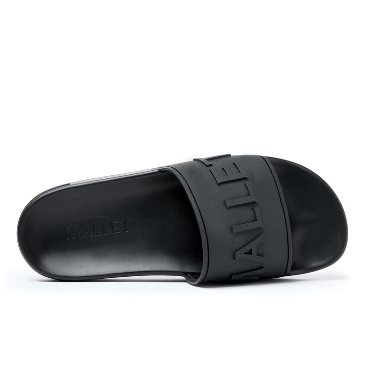 Serif Slide Triple Black