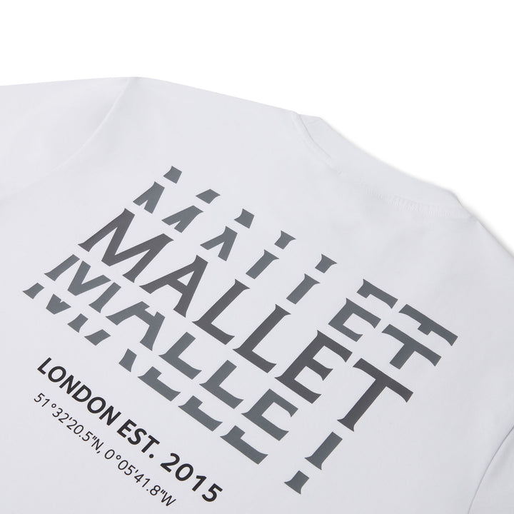 Strobe Tee Wit Zwart Biologisch