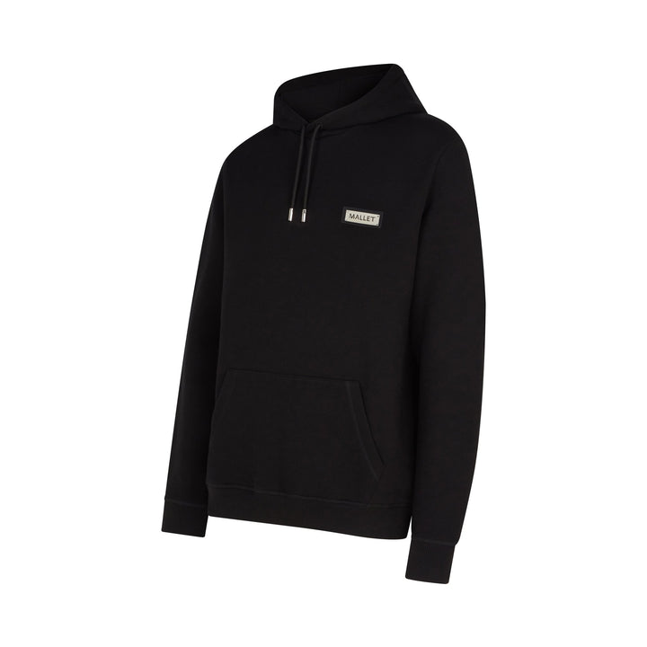 Plaque Hoodie Zwart Biologisch