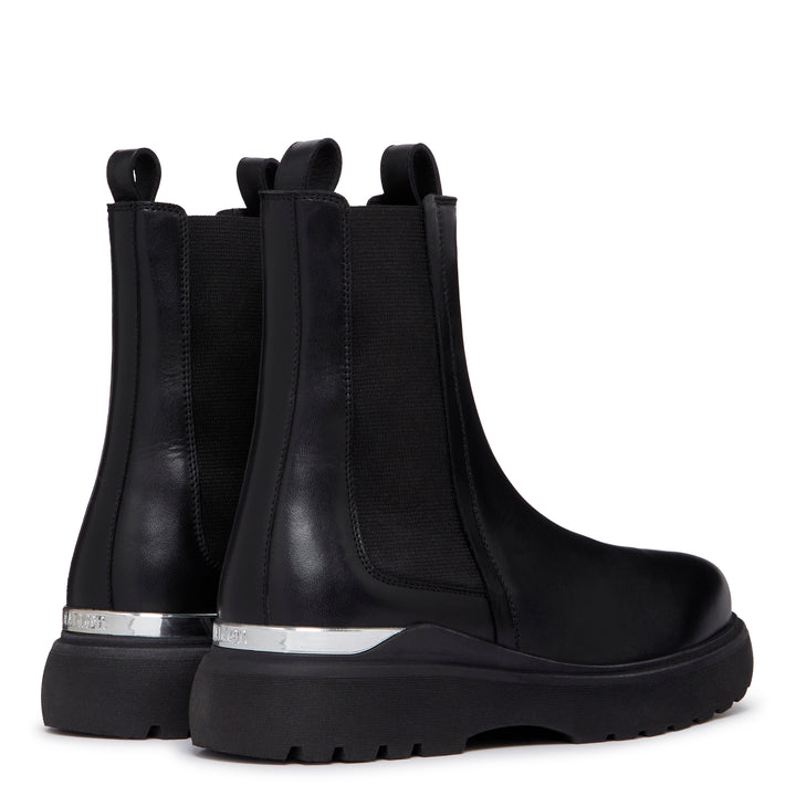 Rosemary Boot Zwart Zilver Dames