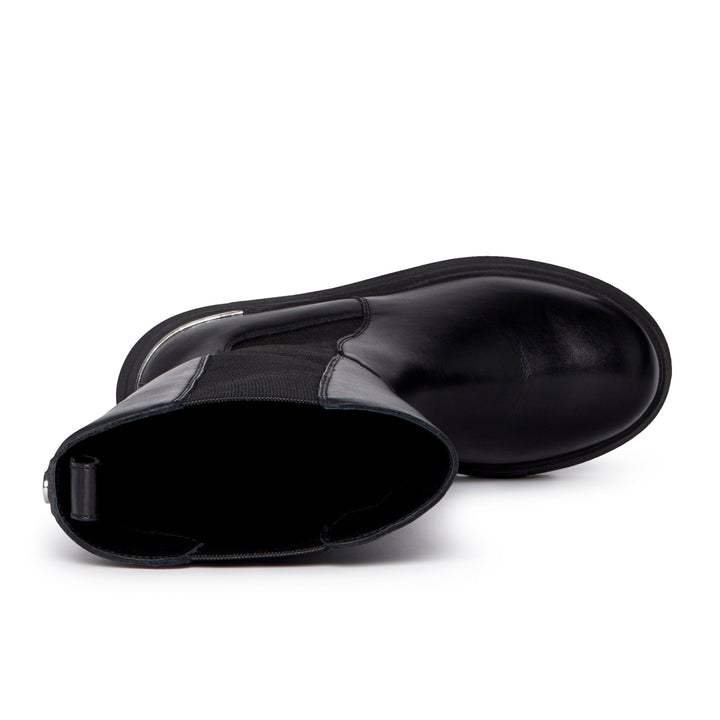 Alexandra Kniehoge Laarzen Zwart Dames