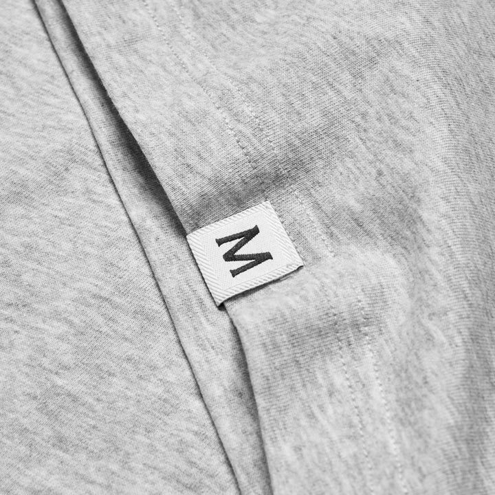 Iriserend logo T-shirt Biologisch Heather