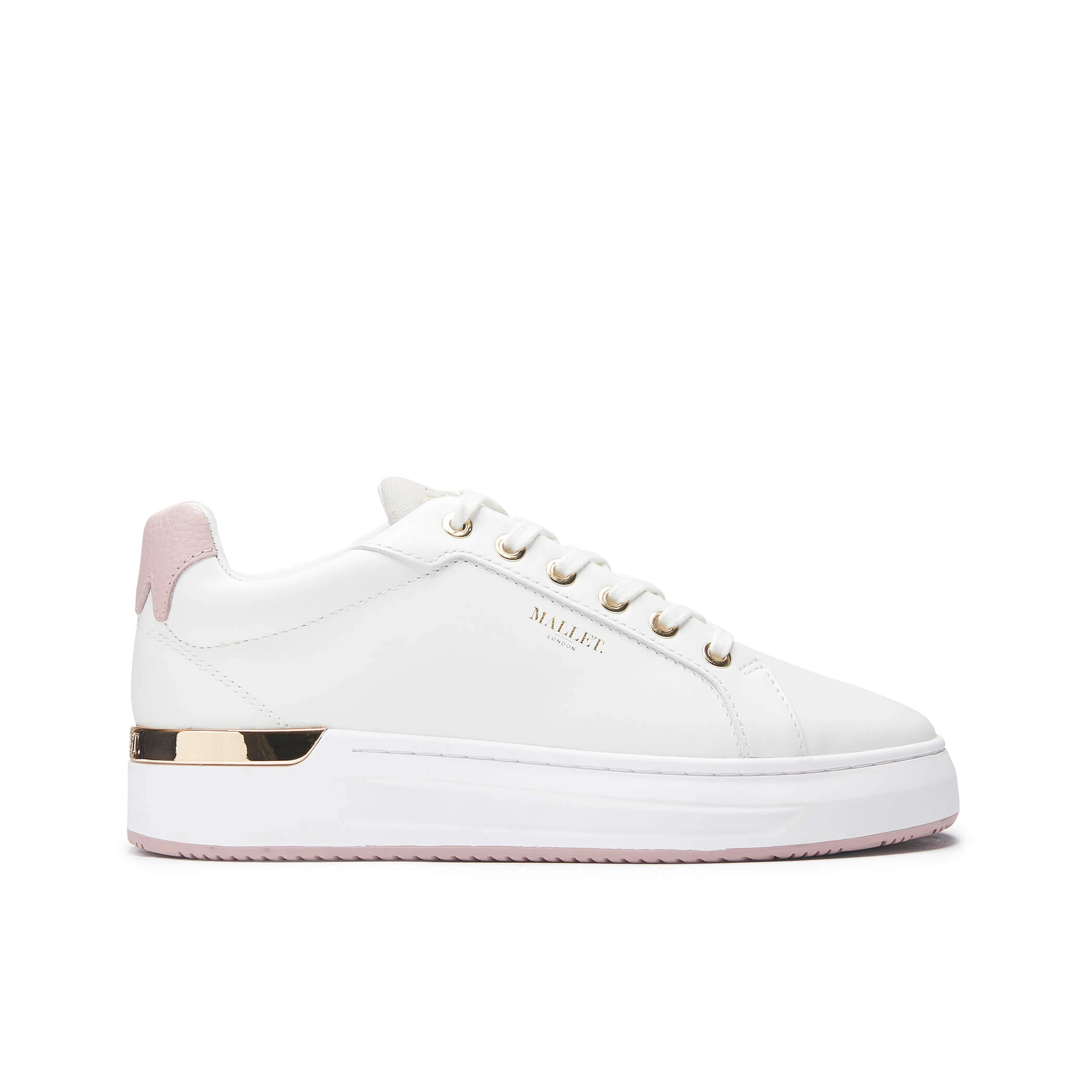 Womens white mallet best sale trainers