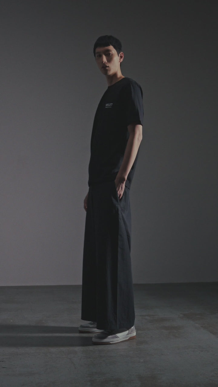 Strobe Tee Zwart Wit Biologisch