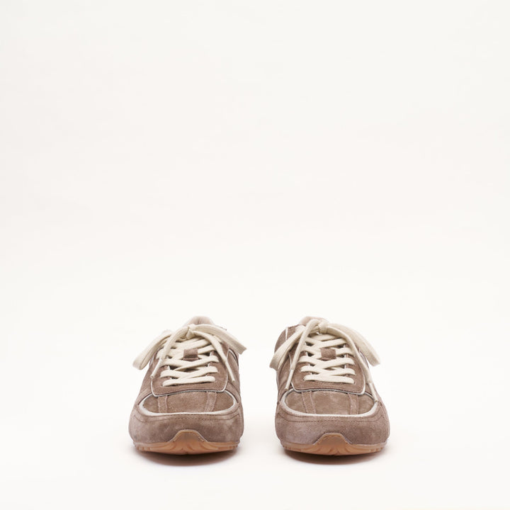 MALLET Acton Women's Brown Suede Sneakers