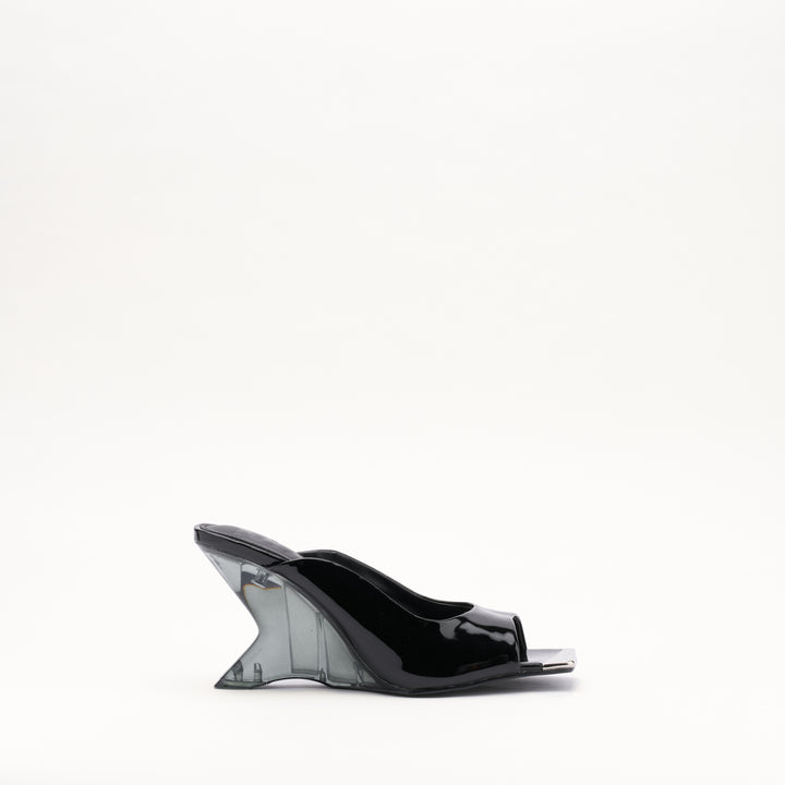 Amber Zwart Lak Dames