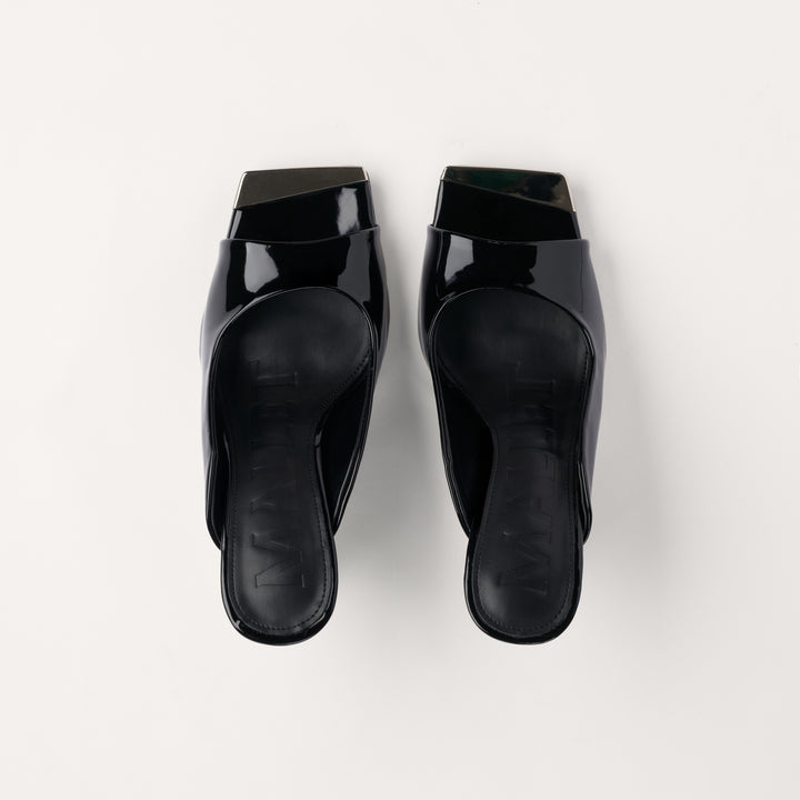 Amber Zwart Lak Dames