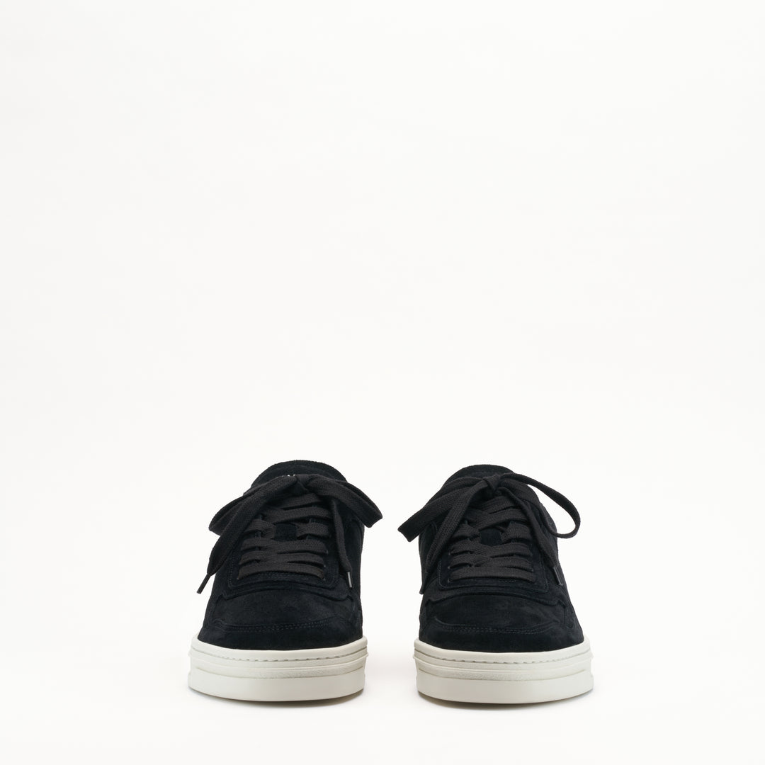 MALLET Barnsley Men's Black Suede Sneakers
