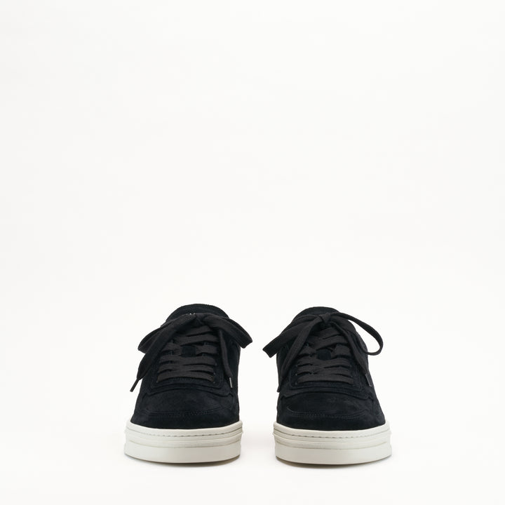 MALLET Barnsley Men's Black Suede Sneakers