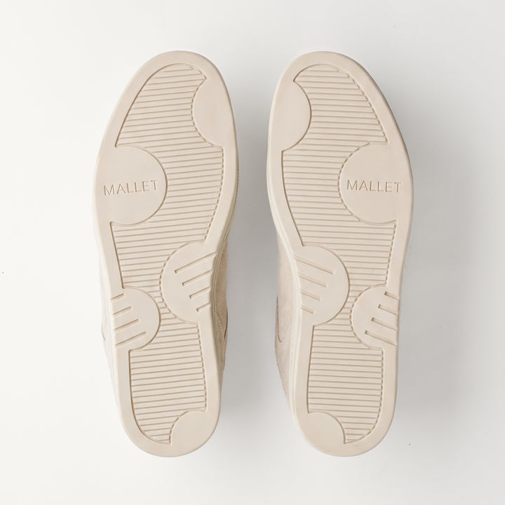 MALLET Barnsley Men's Neutral Suede Sneakers