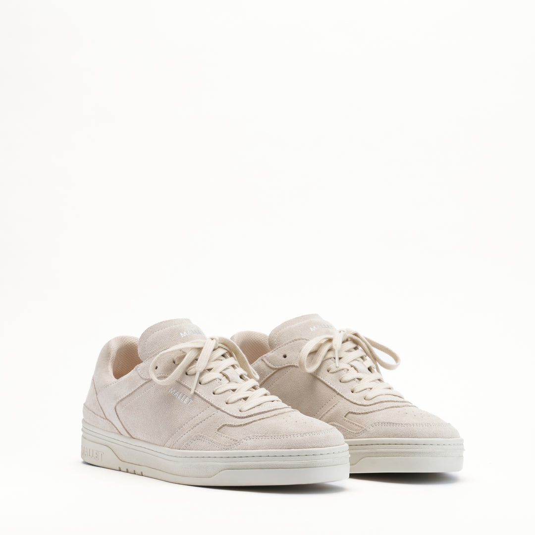 MALLET Barnsley Men's Neutral Suede Sneakers