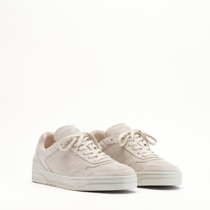 MALLET Barnsley Men's Neutral Suede Sneakers