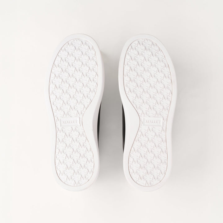 MALLET Bloomsbury Women's Black Leather Sneakers