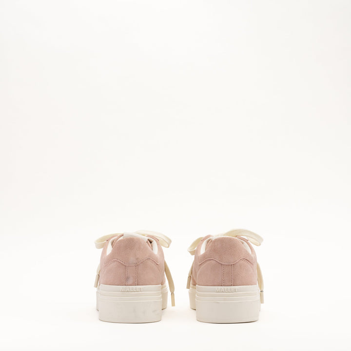 MALLET Bloomsbury Women's Pink Suede Sneakers