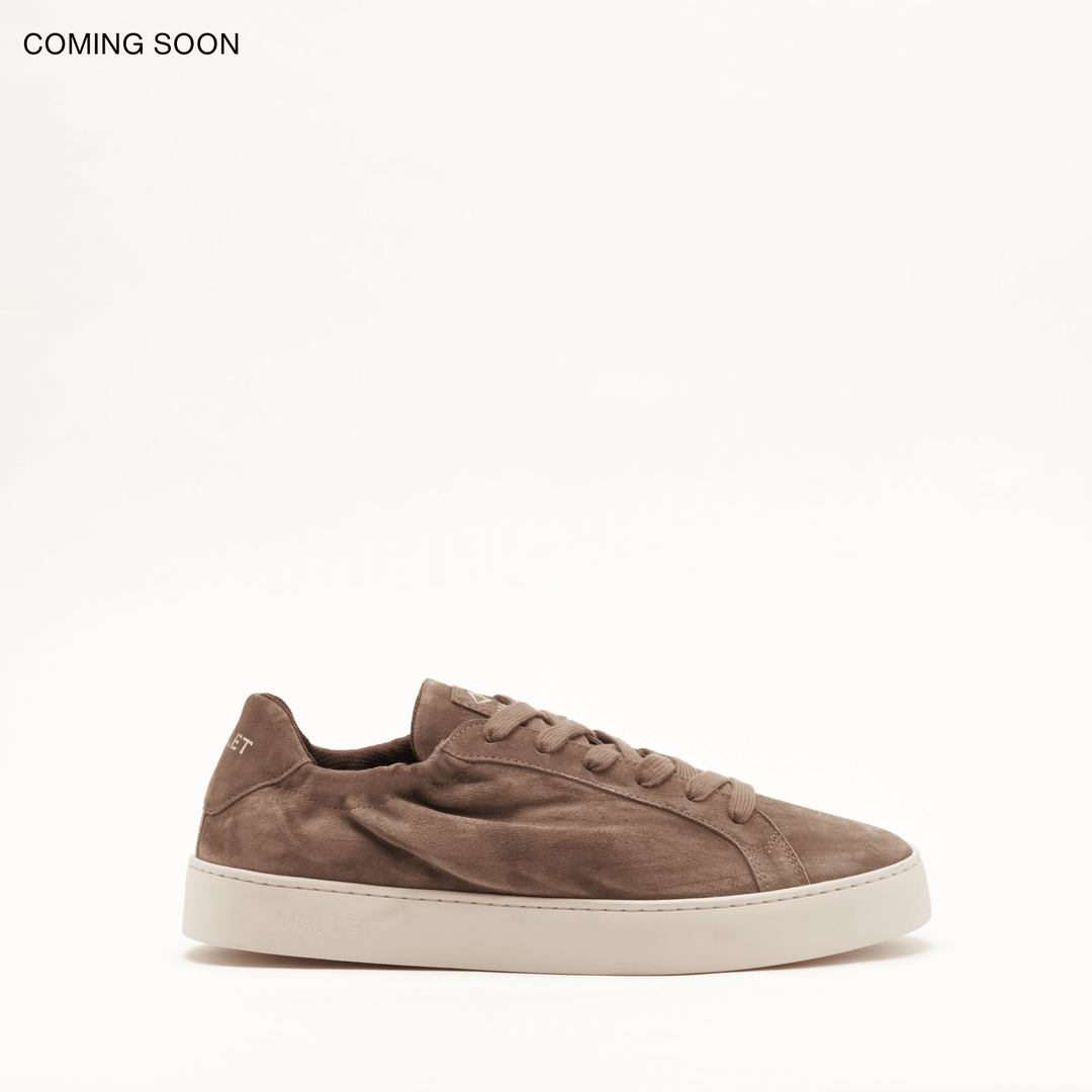 MALLET Sona Men's Brown Suede Sneakers