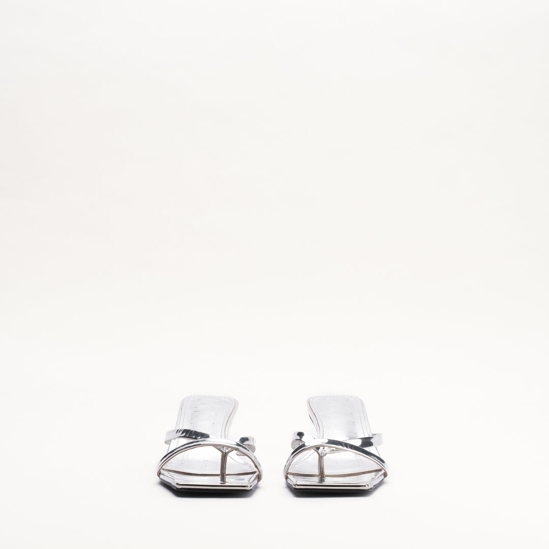 Elisa Metallic Silber Damen