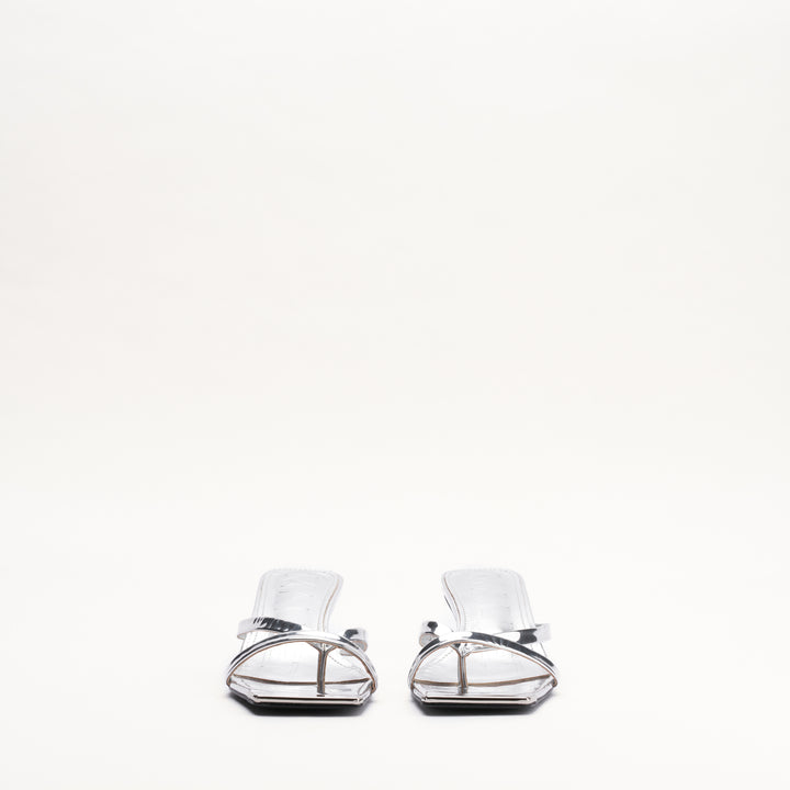 Elisa Metallic Silber Damen