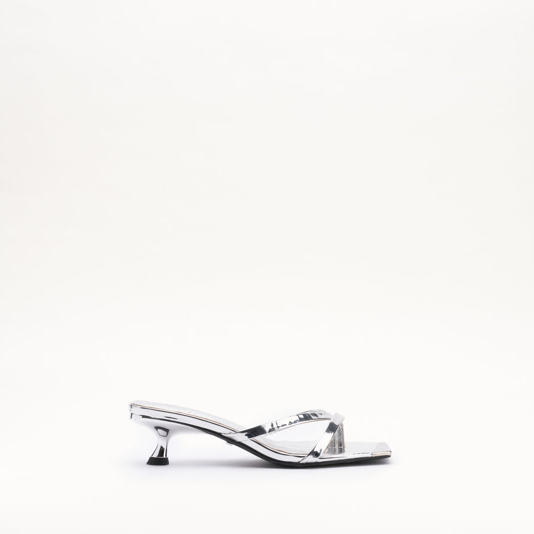 Elisa Metallic Silber Damen
