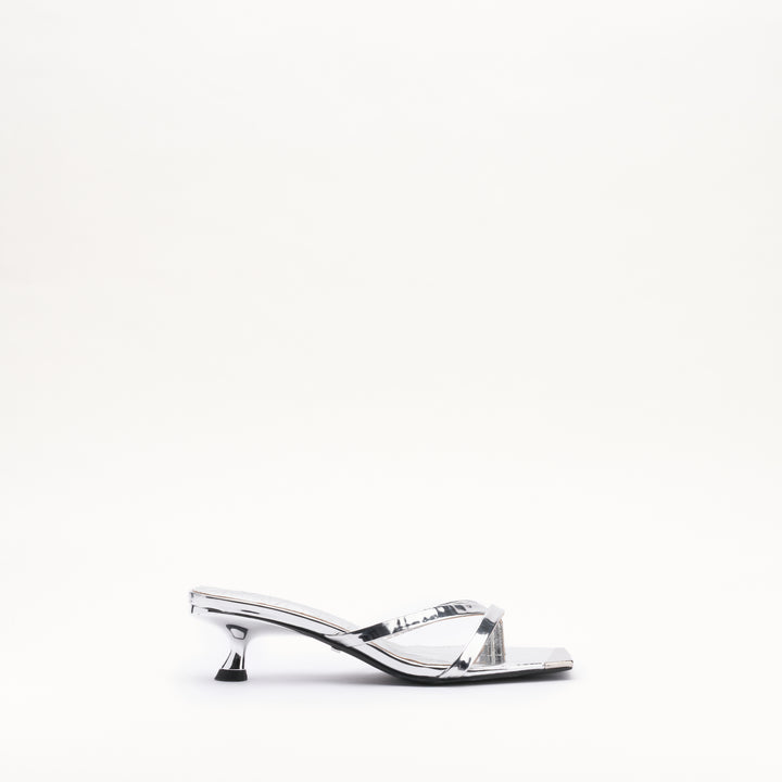 Elisa Metallic Silber Damen