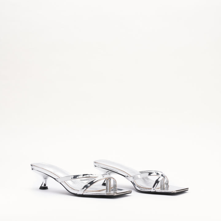 Elisa Metallic Silber Damen
