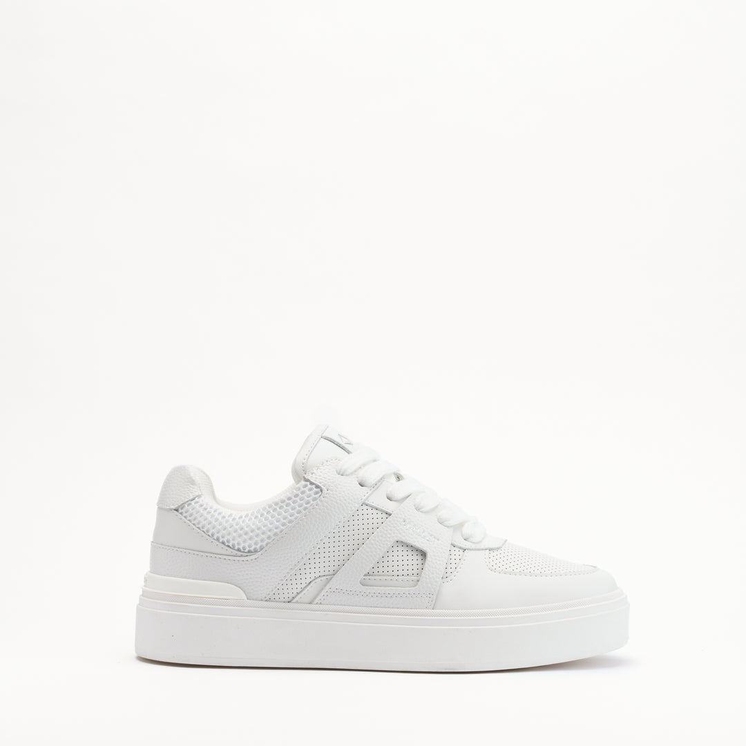 MALLET Fenchurch Men's White Leather Sneakers