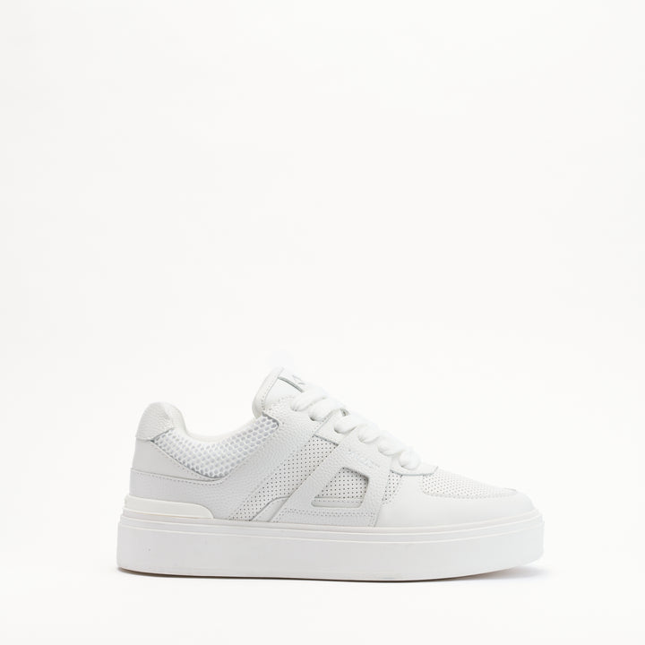 MALLET Fenchurch Men's White Leather Sneakers