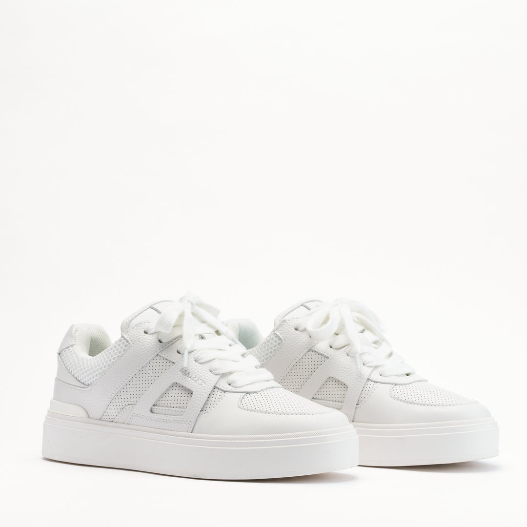 MALLET Fenchurch Men's White Leather Sneakers