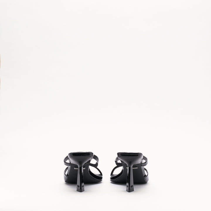 Frederica Black Patent Dames