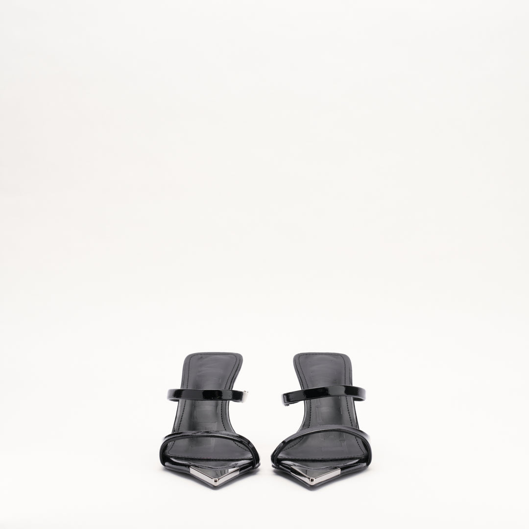 Frederica Black Patent Dames