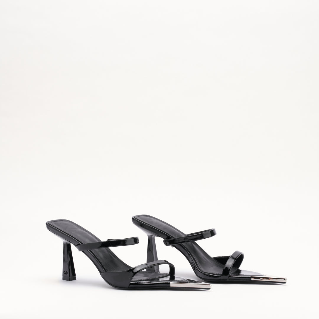 Frederica Black Patent Dames