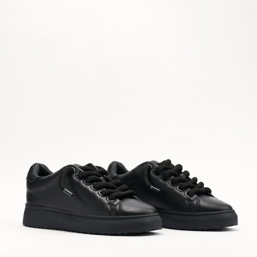 MALLET GRFTR Lite Men's Black Soft Leather Sneakers