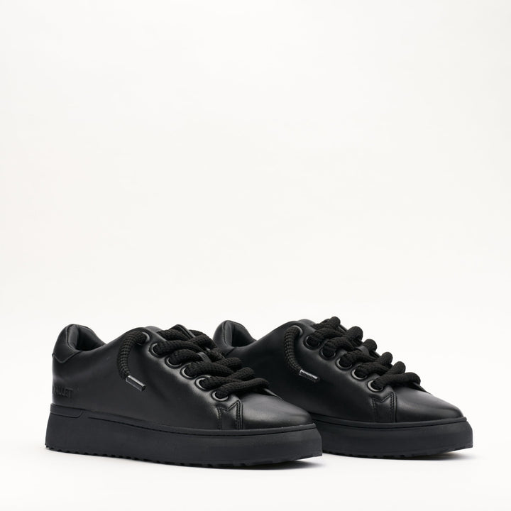MALLET GRFTR Lite Men's Black Soft Leather Sneakers