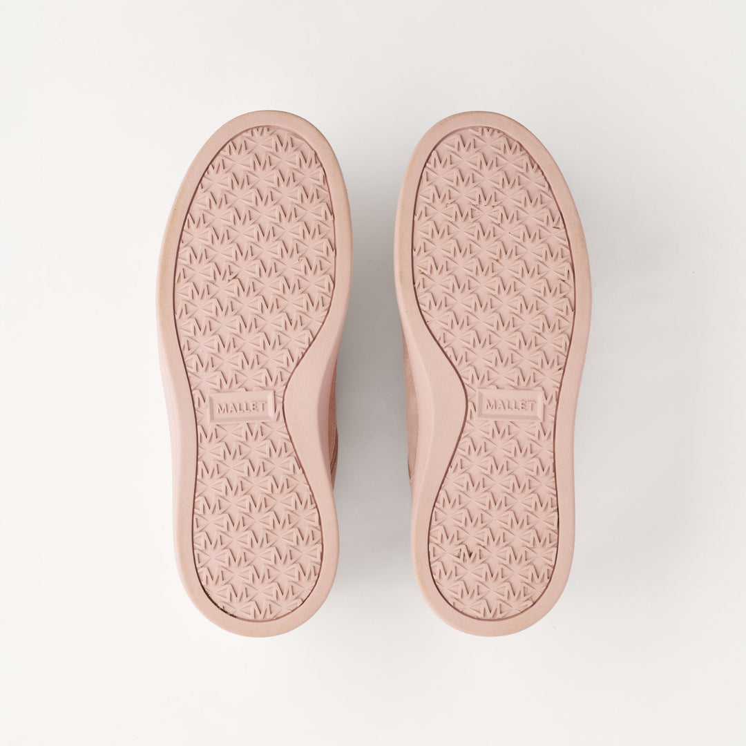 MALLET Kingsbury Women's Pink Suede Sneakers