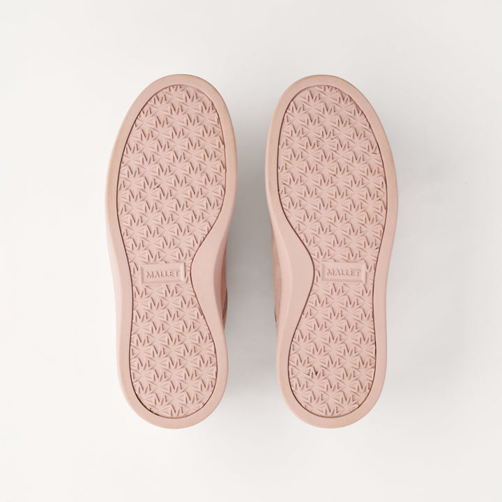 MALLET Kingsbury Women's Pink Suede Sneakers