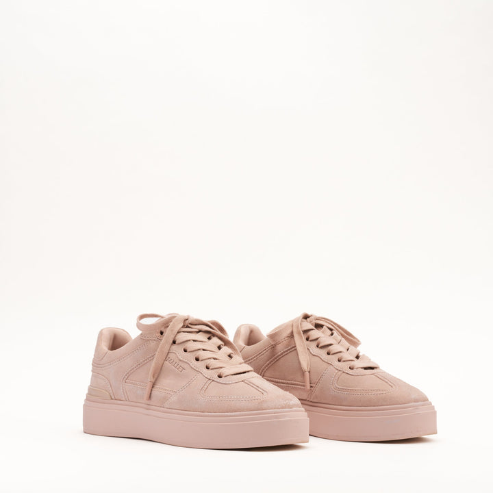 MALLET Kingsbury Women's Pink Suede Sneakers