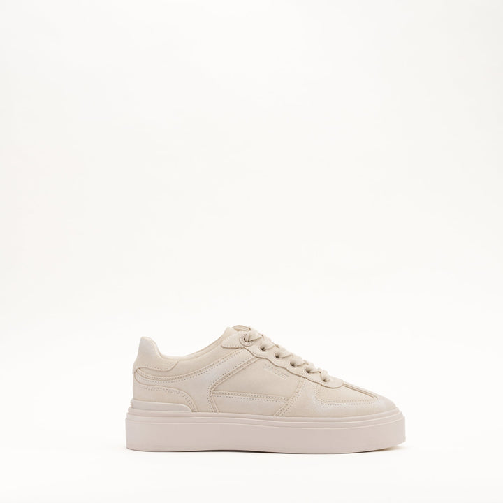 MALLET Kingsbury Women's Taupe Suede Sneakers