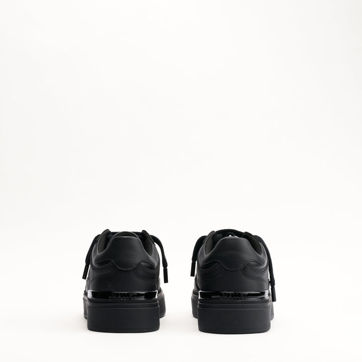 MALLET Kingsbury Men's Black Leather Sneakers