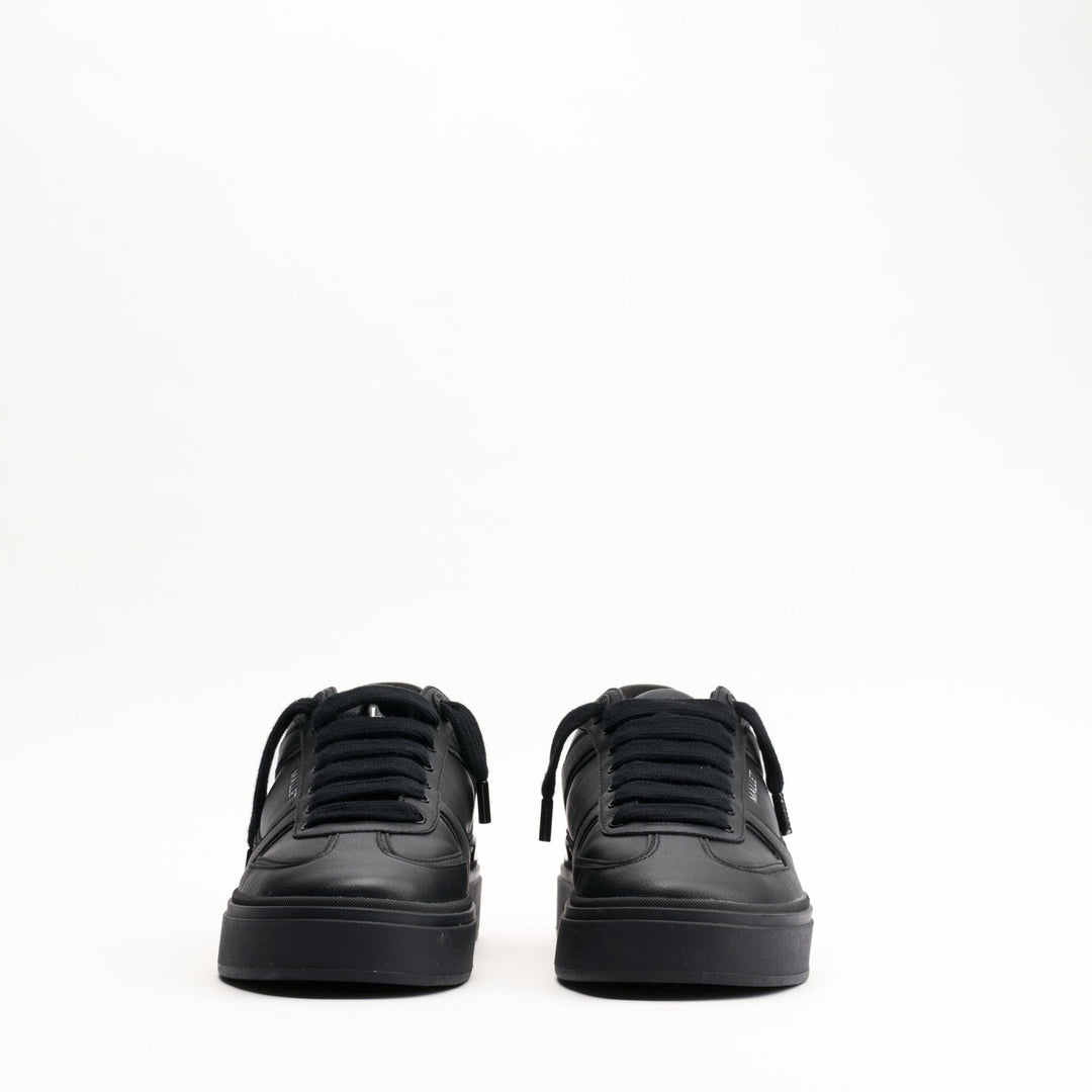 MALLET Kingsbury Men's Black Leather Sneakers