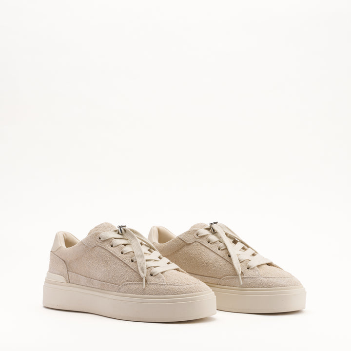 MALLET Lansbury Women's Beige Suede Sneakers