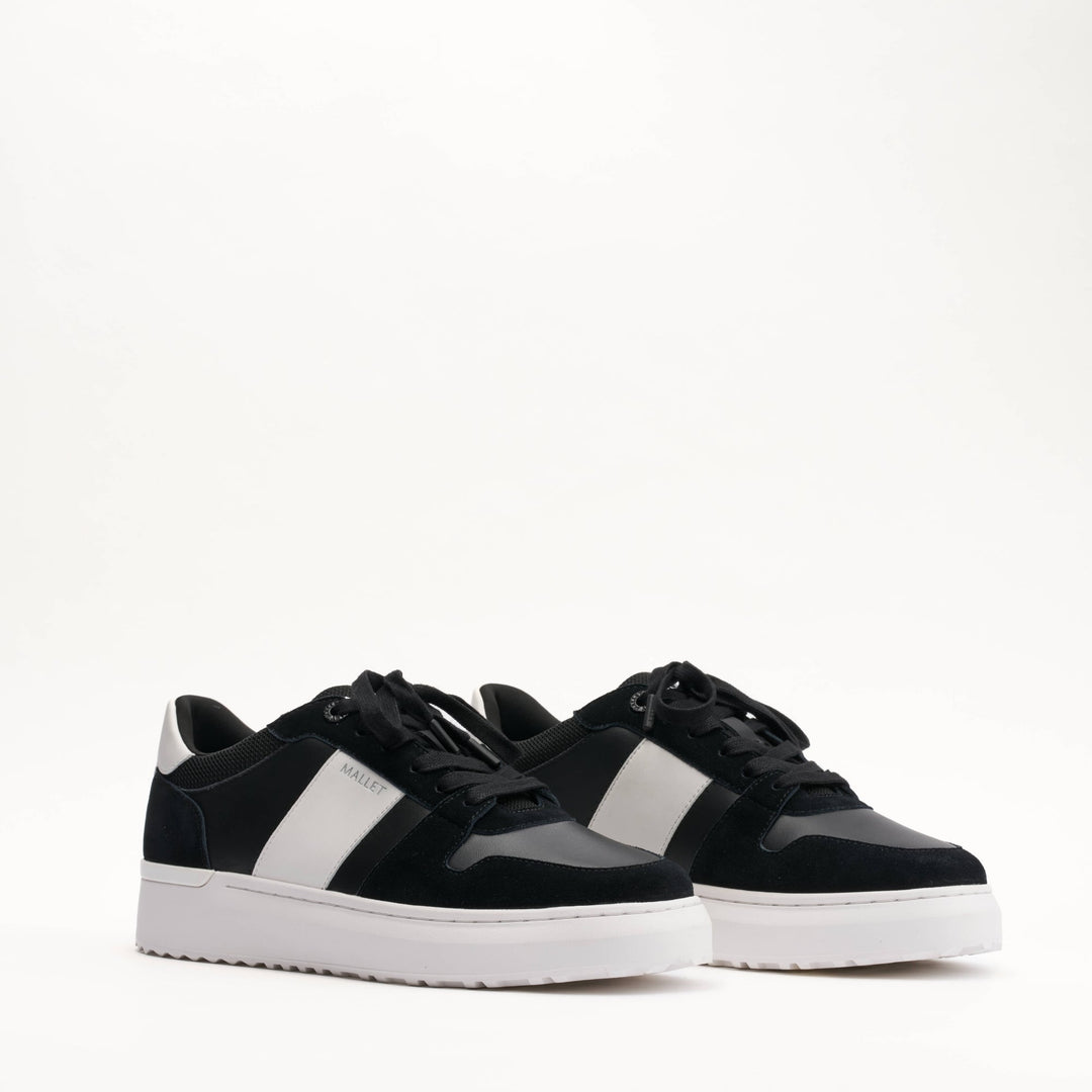 Mallet Hoxton Lite Black White - Side View