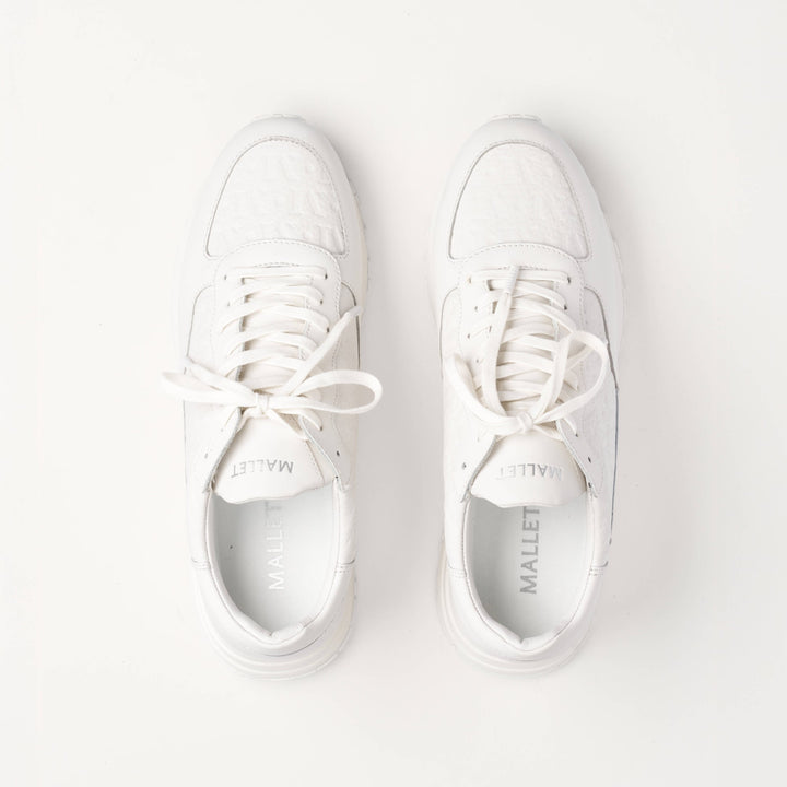 Mallet Popham Tumbled Mono White