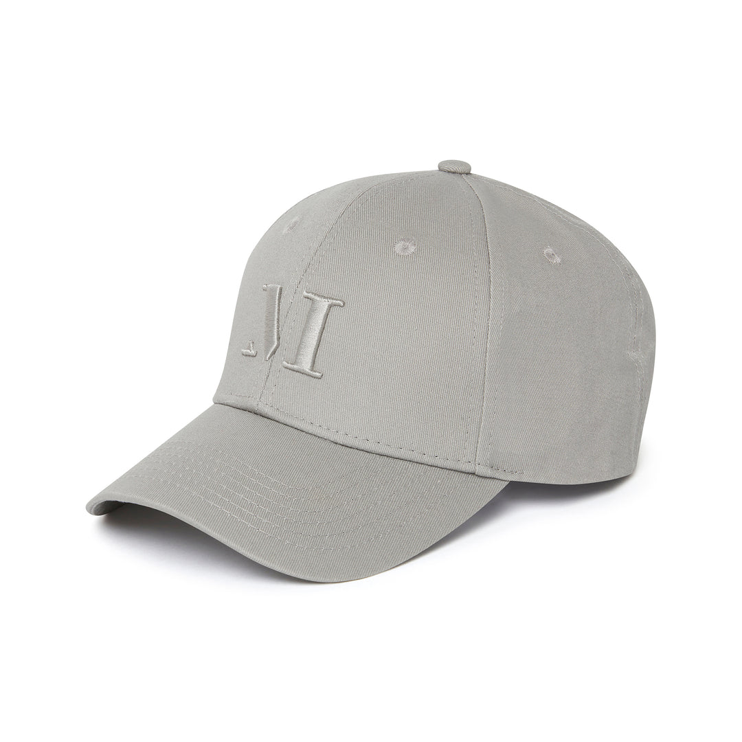 Monogram Twill Cap Grau