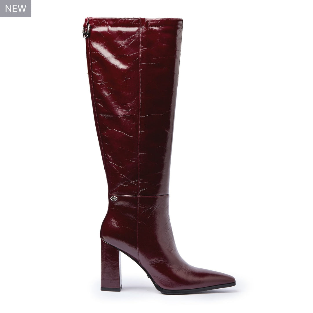 Sabelle Kniehoher Stiefel Cranberry
