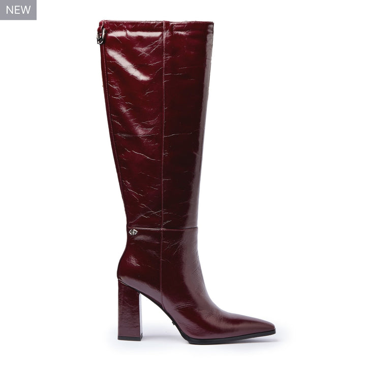 Sabelle Kniehoher Stiefel Cranberry