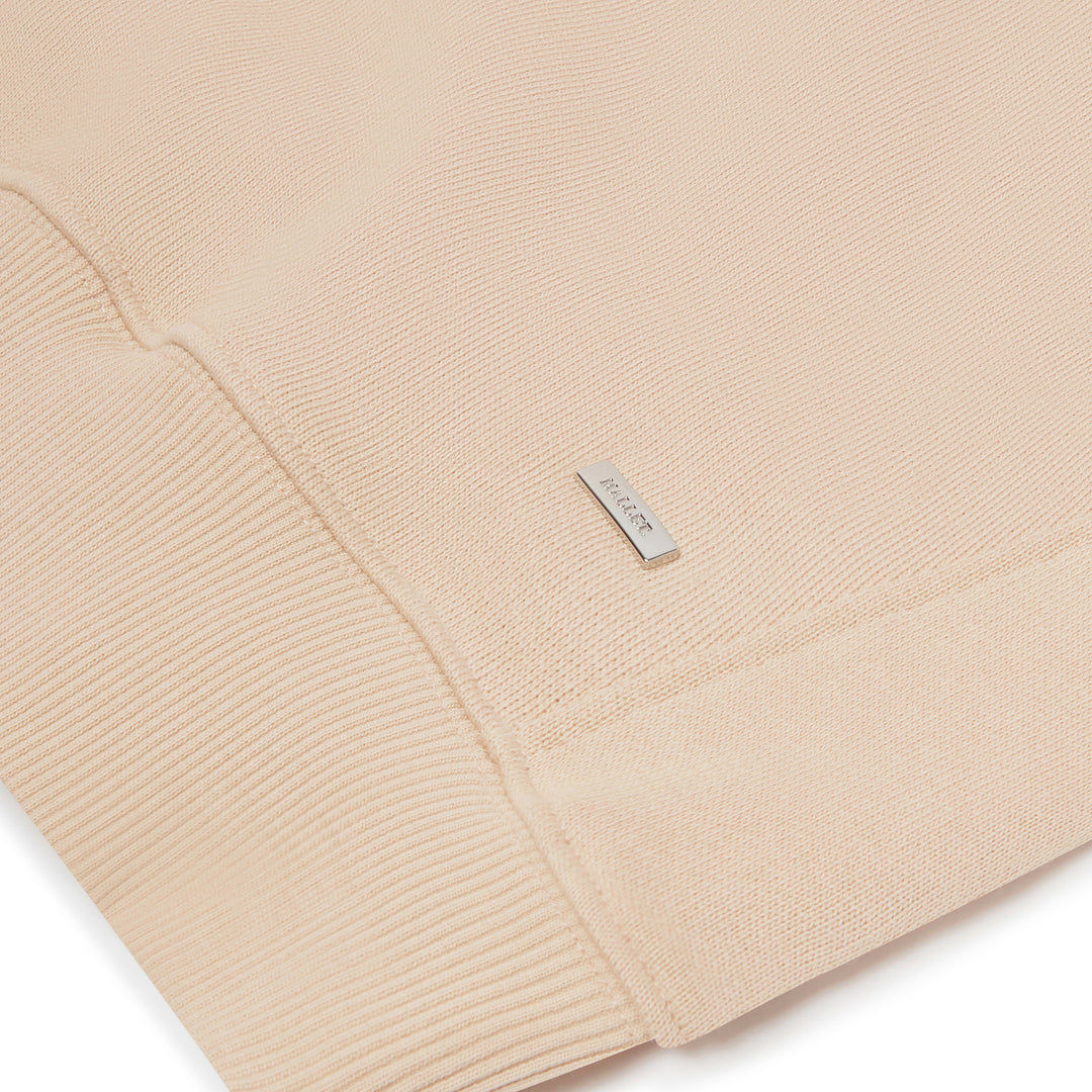 Loopback-Hoodie Sand Organic