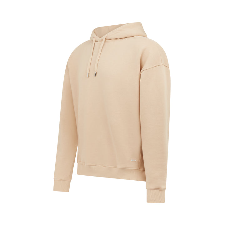 Loopback-Hoodie Sand Organic