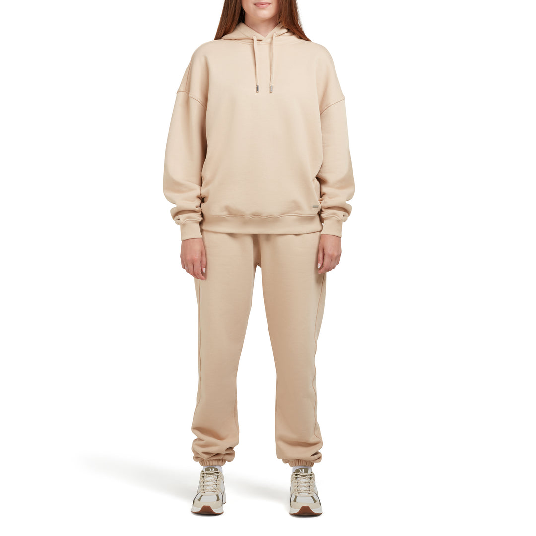 Loopback-Hoodie Sand Organic