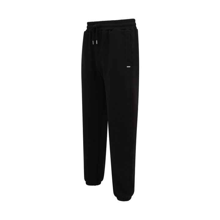 Loopback Jogger Black Organic